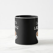 ラテ・ラリーの面白いコーヒー マグカップ (中央)