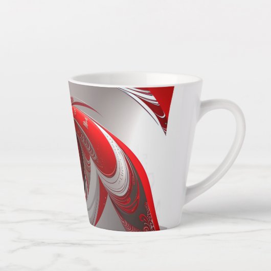 ラテ/赤スワール/SML/ラテマグ カフェラテマグ (右)