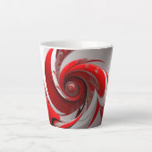 ラテ/赤スワール/SML/ラテマグ カフェラテマグ (正面)