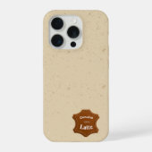ラテ iPhoneケース (裏面)