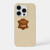 ラテ iPhoneケース (裏面)