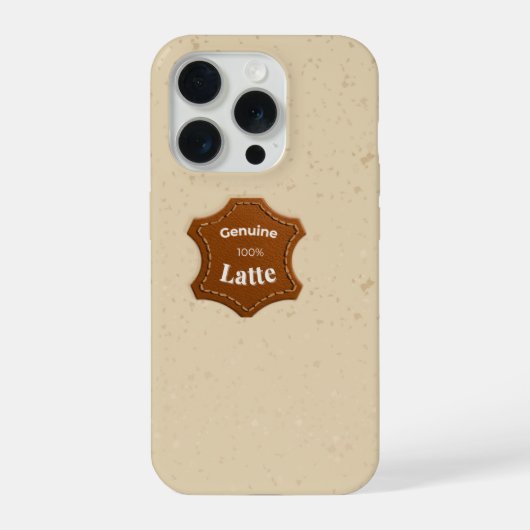 ラテ iPhoneケース (裏面)