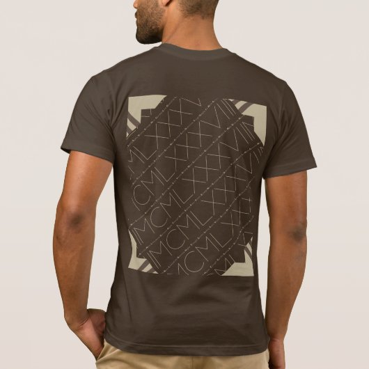 ラテ Tシャツ (裏面)
