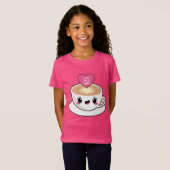 ラテEMoji愛して下さい Tシャツ (正面フル)