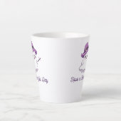 ラテMUG – ブー・ティ・フル・デイを持つ カフェラテマグ (正面)