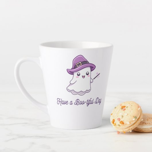 ラテMUG – ブー・ティ・フル・デイを持つ カフェラテマグ (インサイチュ)