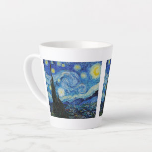 ラテMUG:ヴィンセント・ヴァン・ゴッホ:星の夜 カフェラテマグ