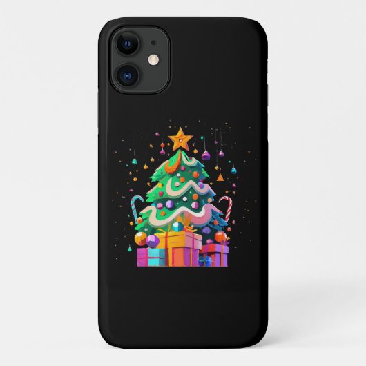 ラディアンスクリスマスツリーマジック Case-Mate iPhoneケース (裏面)