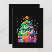 ラディアンスクリスマスツリー魔法 エンクロージャーカード (正面/裏面)