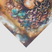 ラディアントエボニー油スリック女王デクページ紙 薄葉紙 (詳細)