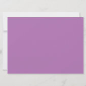 ラディアントオーキッドデイジーウェディング招待状 招待状 (裏面)