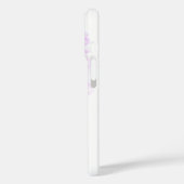 ラディアントオーキッドパープルアートフローラ Case-Mate iPhoneケース (裏面 / 左)