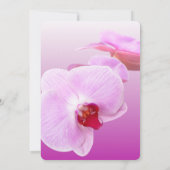 ラディアントオーキッド結婚式招待状 招待状 (裏面)