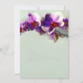 ラディアントオーキ絵画ッド結婚式招待状 招待状 (裏面)