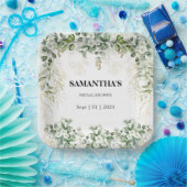 ラディアントガーデン：金ゴールドタッチブライダルシャワー ペーパープレート (パーティー)