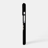 ラディアントグラフィティスタイルハッピーニューイヤー爆発wi iPhone 16ケース (左側面)