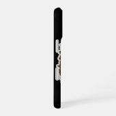 ラディアントグラフィティスタイルハッピーニューイヤー爆発wi iPhone 16ケース (右側面)
