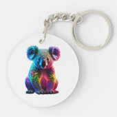 ラディアントコ白熱［赤熱］光を放つアラ キーホルダー (裏面)