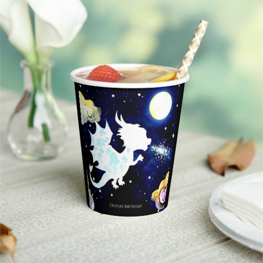 ラディアントシンプル誕生日 紙コップ (インサイチュ)