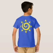 ラディアントスパイラルサンアート Tシャツ (裏面フル)