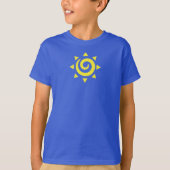 ラディアントスパイラルサンアート Tシャツ (正面)