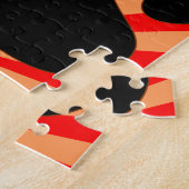 ラディアントドッグポープリント ジグソーパズル (側面)