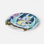 ラディアントハッピードラゴン誕生日 ペーパープレート (アングル)