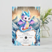 ラディアントハッピードラゴン誕生日 招待状 (スタンド正面)