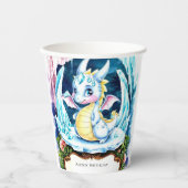 ラディアントハッピードラゴン誕生日 紙コップ (正面)