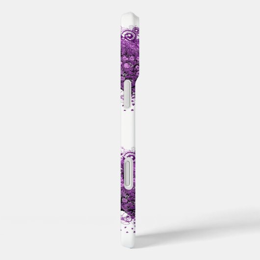 ラディアントパープルハートリーフ結婚の木 Case-Mate iPhoneケース (裏面 / 右)