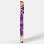 ラディアントパープルハートリーフ結婚の木 Case-Mate iPhoneケース (裏面 / 右)