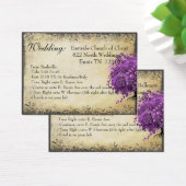 ラディアントパープルハートリーフ結婚ツリーズ (デスク)