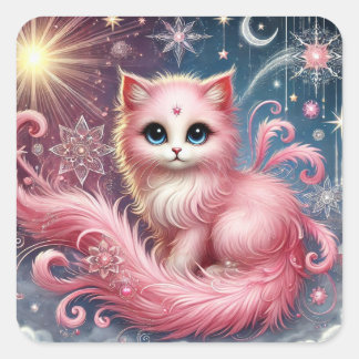 ラディアントピンクドリームオーラステッカー スクエアシール