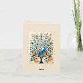 🦚ラディアントピーコックディワリ恵み シーズンカード (裏面)