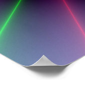 ラディアントフラワーポスター ポスター (角)