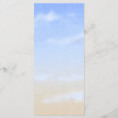 ラディアントブルースカイサマービーチ結婚式 メニュー (裏面)