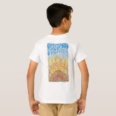 ラディアントブルームひまわり Tシャツ (裏面フル)