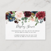 ラディアントブルーム ディスプレーシャワー カード (正面)