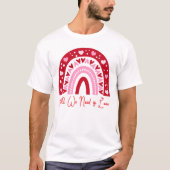 ラディアントラブレインボー Tシャツ (正面)