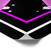 *~*ラディアントラベンダーバイオレットレイマンダラ ポスター (角)