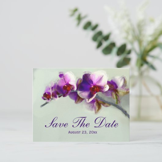 ラディアントラ絵を描キッドが日付のカードを結婚保存 案内ポストカード (スタンド正面)