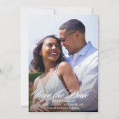 ラディアントロマンス写真結婚式 招待状 (正面)