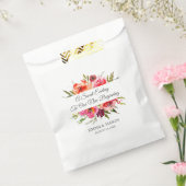 ラディアントロ結婚マンスパーソナライズされた フェイバーバッグ (封をした状態)