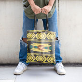 ラディアント先住民アメリインスパイアカルガンス トートバッグ