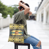 ラディアント先住民アメリインスパイアカルガンス トートバッグ