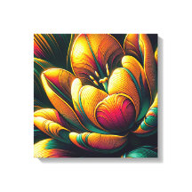 ラディアント抽象芸術チューリップ開花