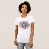「ラディアント・ハーモニー・マンダラ」 Tシャツ (正面フル)