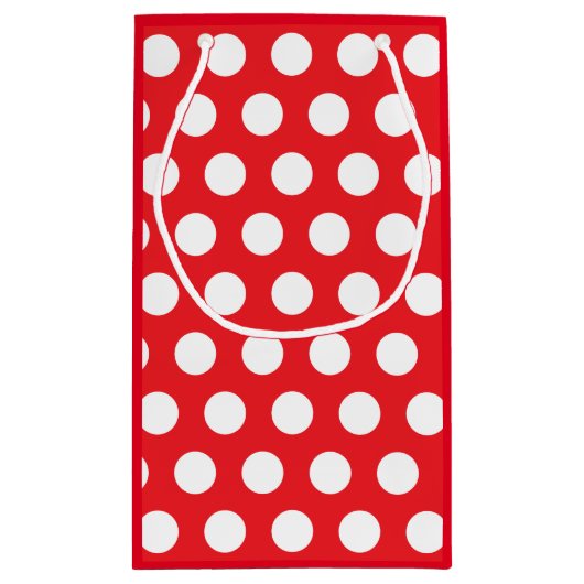 ラディエレガントバグパーソナライズされたありがとう スモールペーパーバッグ (裏面)