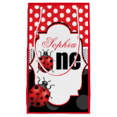 ラディエレガントバグ第1誕生日 スモールペーパーバッグ (正面)