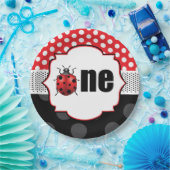 ラディエレガントバグ第1誕生日 ペーパープレート (パーティー)